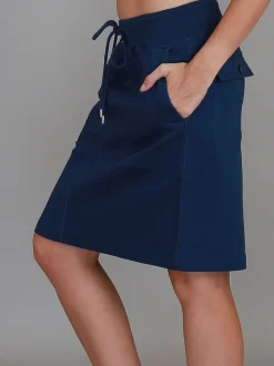 3rd Story Pisces Drawstring Chino Skirt< Skirts