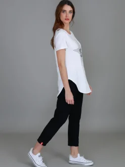 3rd Story Polly Silver Star S/S tee< Short Sleeves