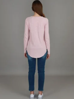 3rd Story Portsea V Neck T Shirt< Long Sleeves