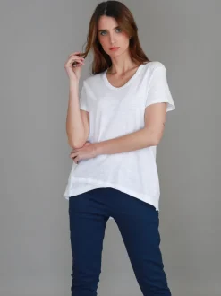 3rd Story Preston V Neck T Shirt< Short Sleeves