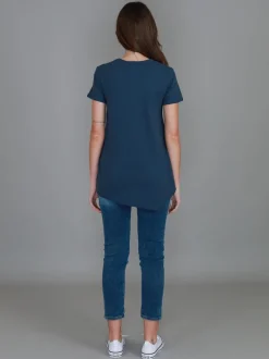 3rd Story Preston V Neck T Shirt< Short Sleeves
