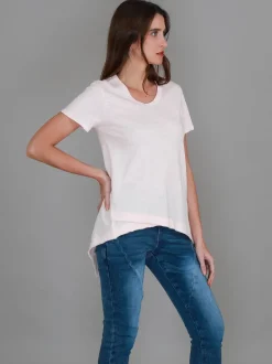 3rd Story Preston V Neck T Shirt< Short Sleeves