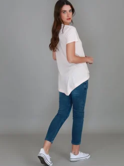 3rd Story Preston V Neck T Shirt< Short Sleeves