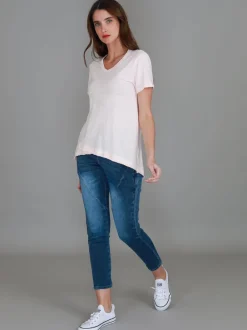 3rd Story Preston V Neck T Shirt< Short Sleeves
