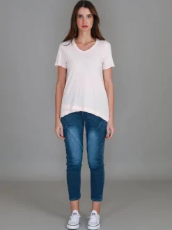 3rd Story Preston V Neck T Shirt< Short Sleeves