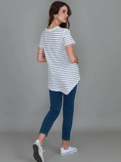 3rd Story Preston V Neck T Shirt< Short Sleeves