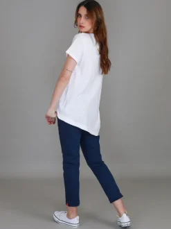3rd Story Preston V Neck T Shirt< Short Sleeves