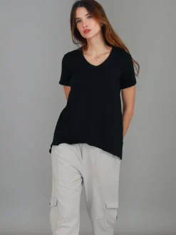 3rd Story Preston V Neck T Shirt< Short Sleeves