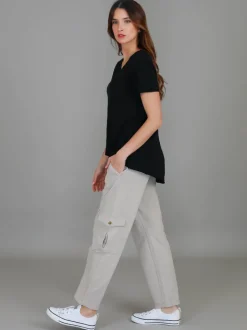 3rd Story Preston V Neck T Shirt< Short Sleeves