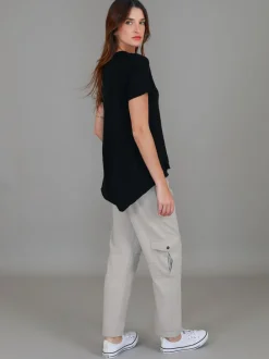 3rd Story Preston V Neck T Shirt< Short Sleeves