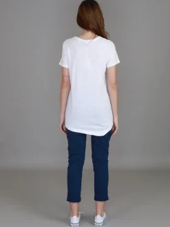 3rd Story Preston V Neck T Shirt< Short Sleeves