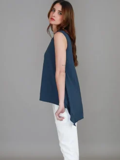 3rd Story Raven Asymmetrical Hem Tank Top< Tanks