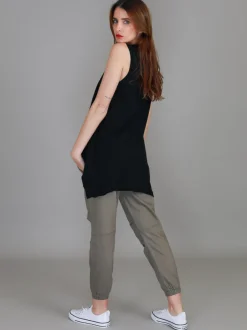 3rd Story Raven Asymmetrical Hem Tank Top< Tanks