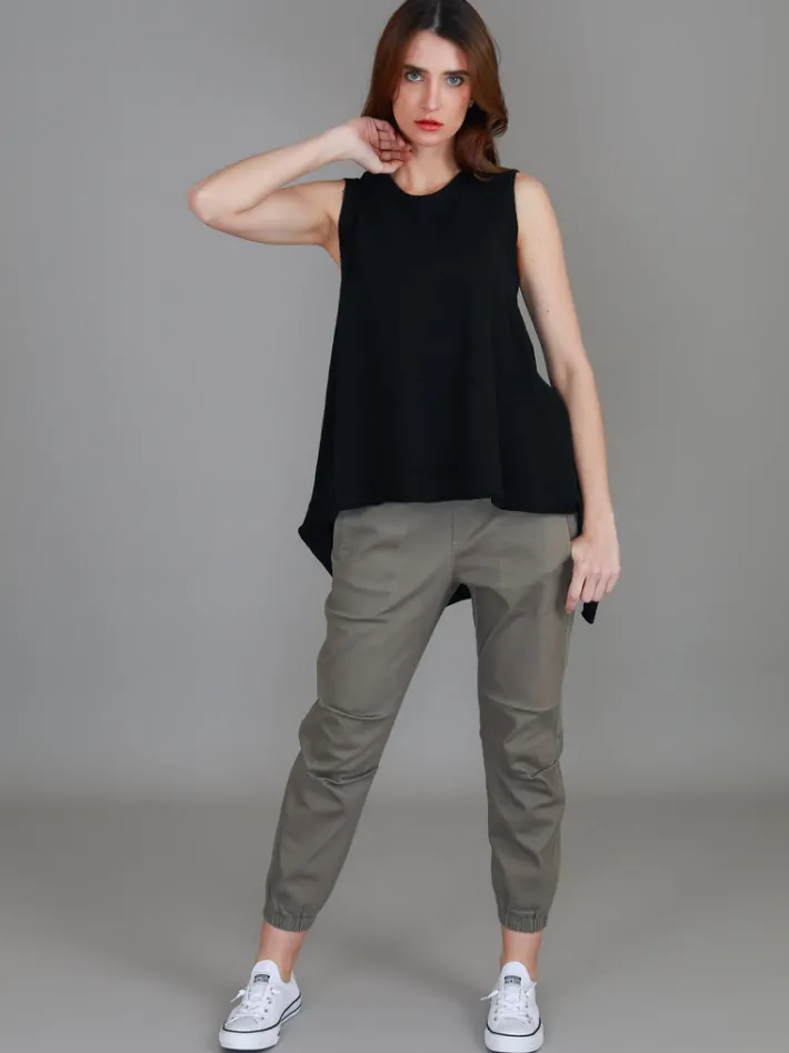 3rd Story Raven Asymmetrical Hem Tank Top< Tanks