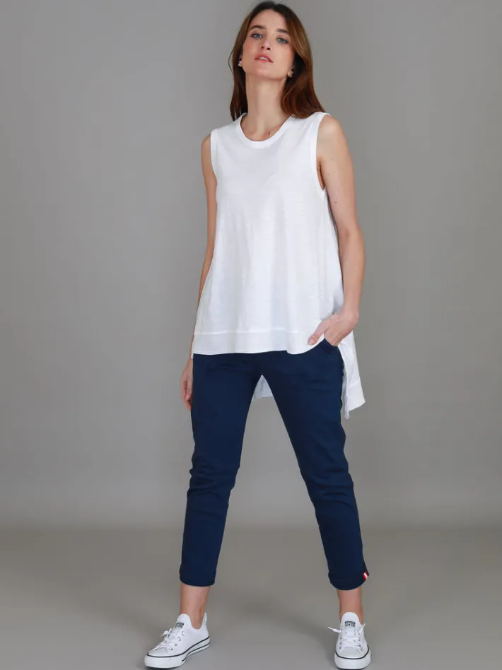 3rd Story Raven Asymmetrical Hem Tank Top< Tanks