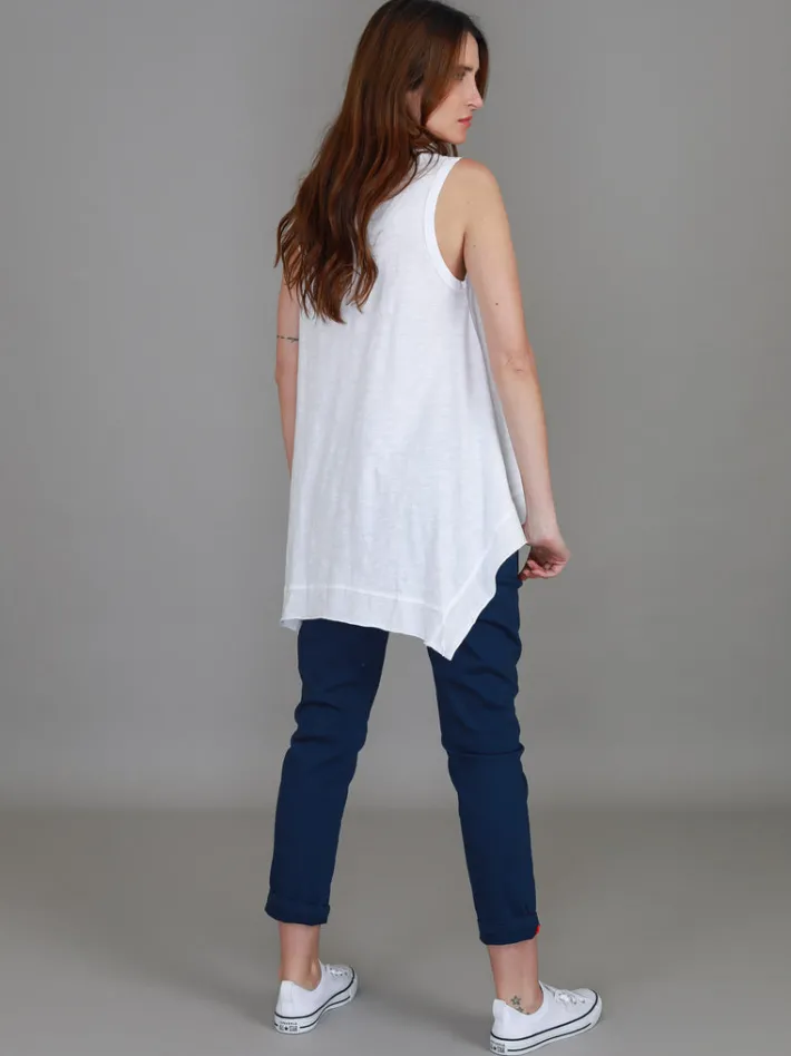 3rd Story Raven Asymmetrical Hem Tank Top< Tanks