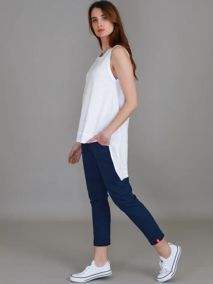 3rd Story Raven Asymmetrical Hem Tank Top< Tanks
