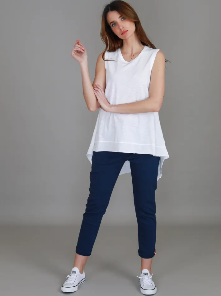 3rd Story Raven Asymmetrical Hem Tank Top< Tanks