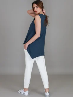 3rd Story Raven Asymmetrical Hem Tank Top< Tanks