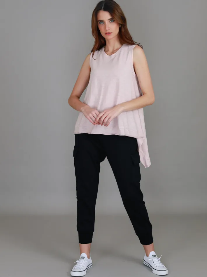 3rd Story Raven Asymmetrical Hem Tank Top< Tanks