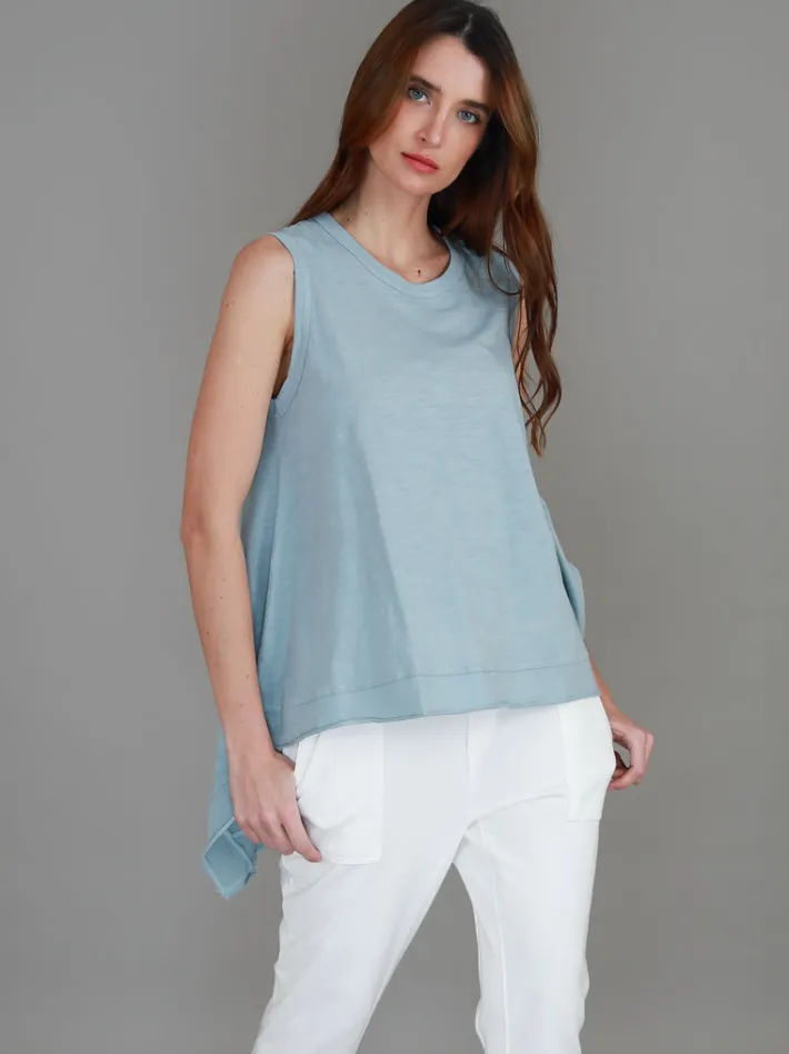 3rd Story Raven Asymmetrical Hem Tank Top< Tanks