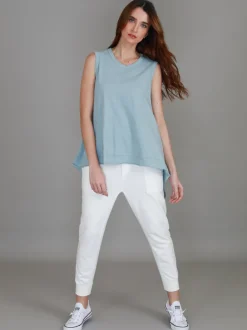 3rd Story Raven Asymmetrical Hem Tank Top< Tanks