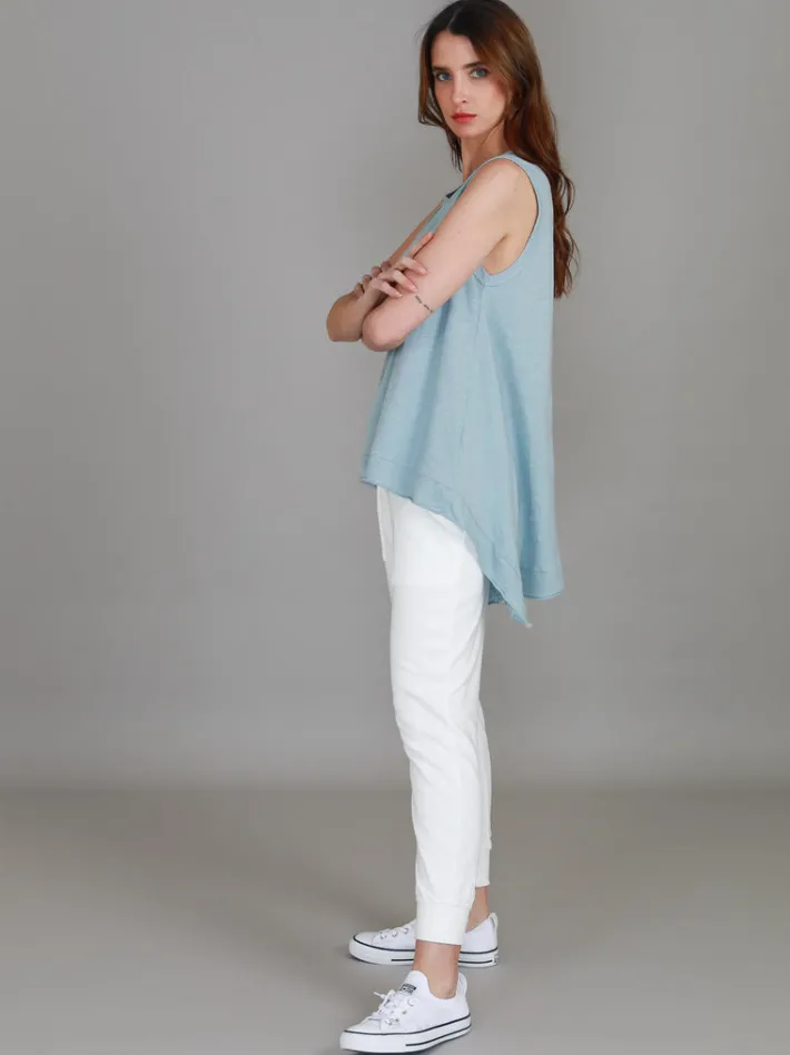 3rd Story Raven Asymmetrical Hem Tank Top< Tanks