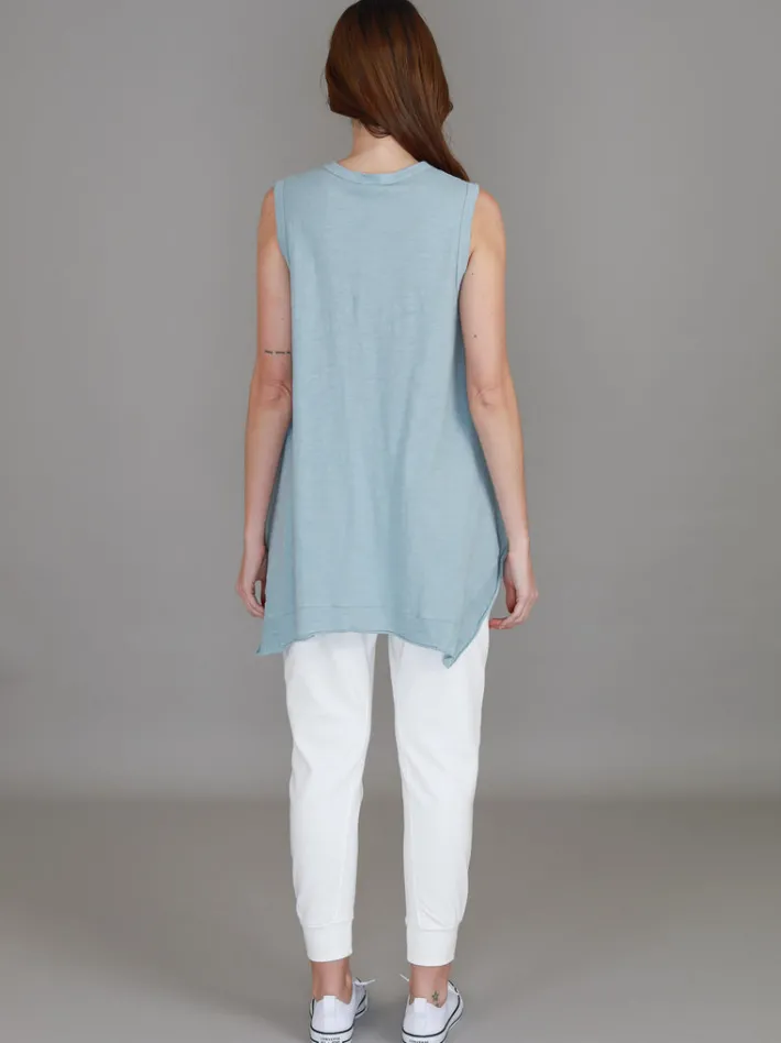 3rd Story Raven Asymmetrical Hem Tank Top< Tanks
