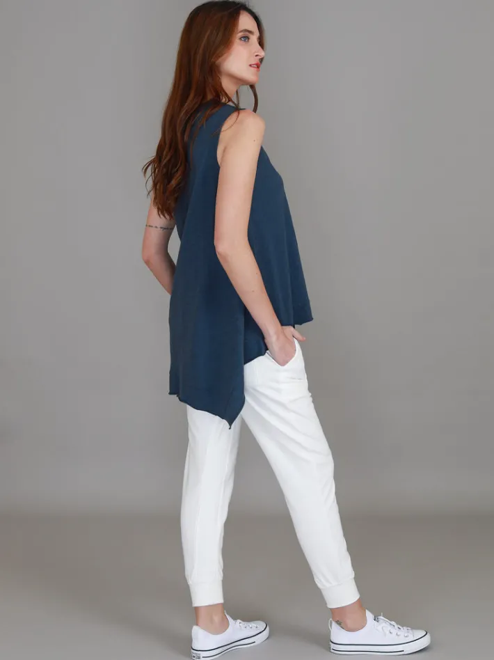 3rd Story Raven Asymmetrical Hem Tank Top< Tanks