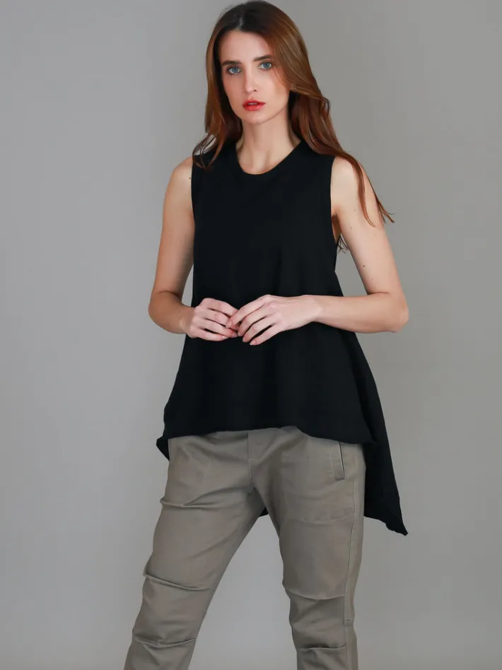 3rd Story Raven Asymmetrical Hem Tank Top< Tanks