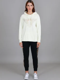 3rd Story Rihanna Golden Eagle Logo Hoodie< Hoodies|Sweatshirts