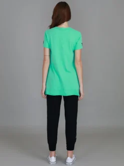 3rd Story Rosemary Splice Star Leopard Print T Shirt< Short Sleeves