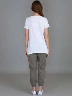 3rd Story Rue Gold Heart Short Sleeve T Shirt< Short Sleeves