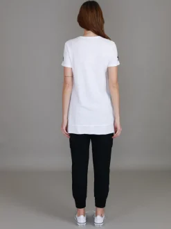 3rd Story Sandy Check Black Star T Shirt< Short Sleeves