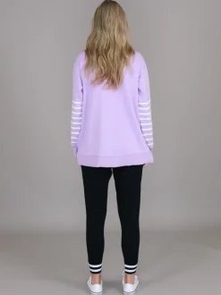 3rd Story Sarah Stripe Pink Sweatshirt< Sweatshirts|Sweatshirts