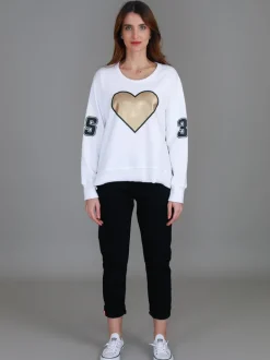 3rd Story Seaspray 3S Heart Sweatshirt< Sweatshirts|Sweatshirts