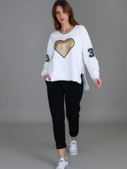 3rd Story Seaspray 3S Heart Sweatshirt< Sweatshirts|Sweatshirts