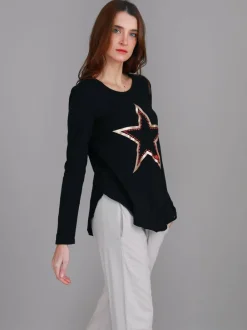 3rd Story Shelley Superstar T Shirt< Long Sleeves