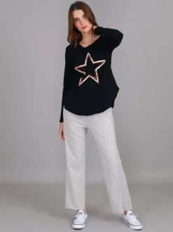 3rd Story Shelley Superstar T Shirt< Long Sleeves