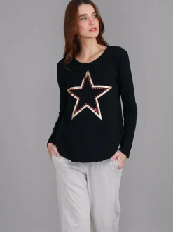 3rd Story Shelley Superstar T Shirt< Long Sleeves