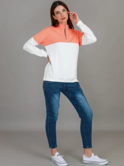 3rd Story Sophie Half Zip Sweatshirt< Sweatshirts|Sweatshirts