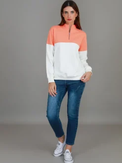 3rd Story Sophie Half Zip Sweatshirt< Sweatshirts|Sweatshirts