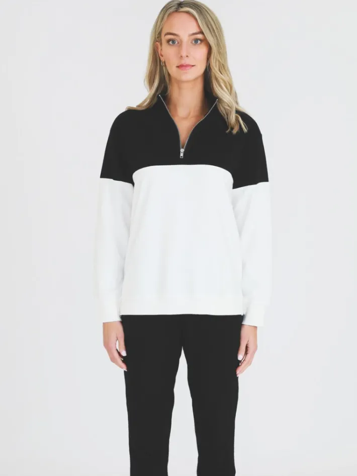 3rd Story Sophie Half Zip Sweatshirt< Sweatshirts|Sweatshirts
