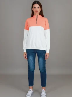 3rd Story Sophie Half Zip Sweatshirt< Sweatshirts|Sweatshirts