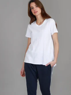 3rd Story Sorrento Curved Hem T Shirt< Short Sleeves