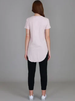 3rd Story Sorrento Curved Hem T Shirt< Short Sleeves