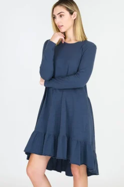 3rd Story Stacey Ruffle Hem Dress< Long Sleeve Dress