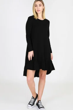 3rd Story Stacey Ruffle Hem Dress< Long Sleeve Dress