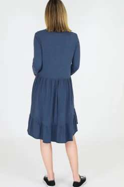 3rd Story Stacey Ruffle Hem Dress< Long Sleeve Dress