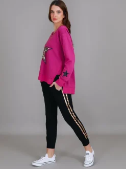3rd Story Stratford Leopard Star Sweatshirt< Sweatshirts|Sweatshirts